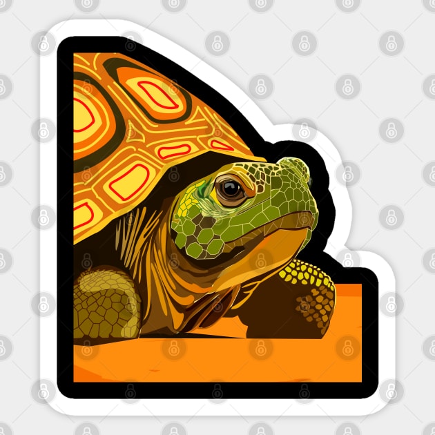 Tortoise Sticker by PulsePeople